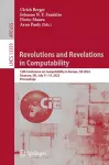 Revolutions and Revelations in Computability cover