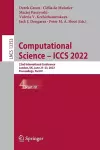 Computational Science – ICCS 2022 cover