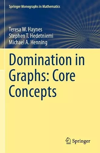 Domination in Graphs: Core Concepts cover