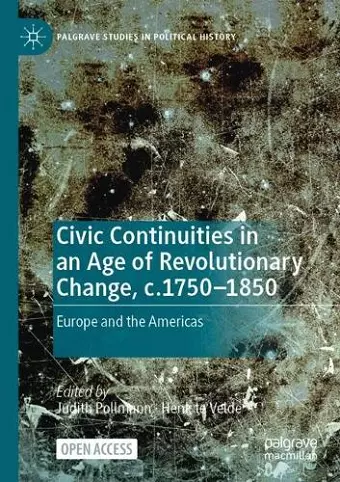 Civic Continuities in an Age of Revolutionary Change, c.1750–1850 cover