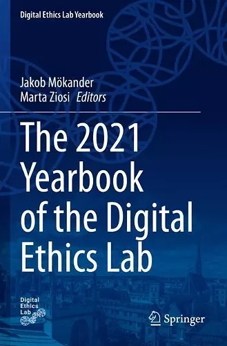 The 2021 Yearbook of the Digital Ethics Lab cover