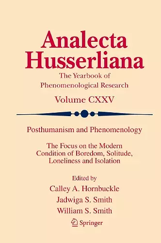 Posthumanism and Phenomenology cover