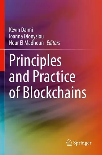 Principles and Practice of Blockchains cover