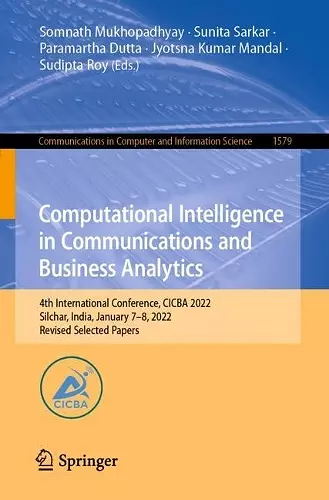 Computational Intelligence in Communications and Business Analytics cover