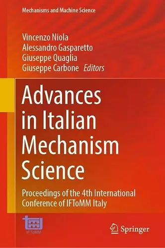 Advances in Italian Mechanism Science cover