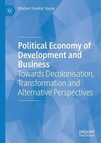 Political Economy of Development and Business cover