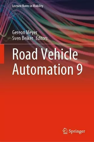 Road Vehicle Automation 9 cover