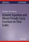 Dynamic Equations and Almost Periodic Fuzzy Functions on Time Scales cover