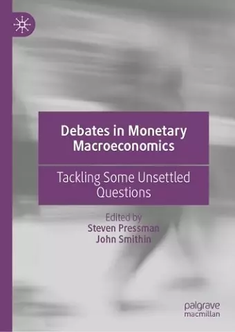 Debates in Monetary Macroeconomics cover