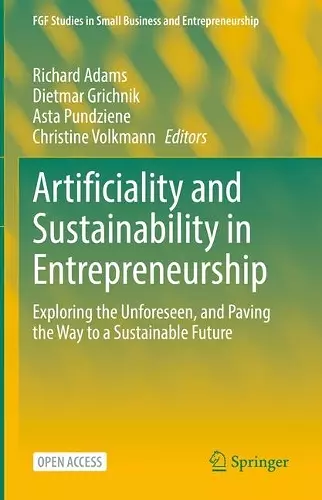 Artificiality and Sustainability in Entrepreneurship cover