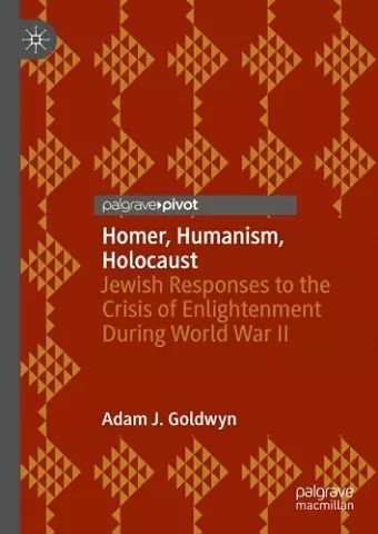 Homer, Humanism, Holocaust cover