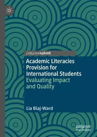 Academic Literacies Provision for International Students cover