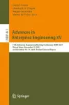 Advances in Enterprise Engineering XV cover