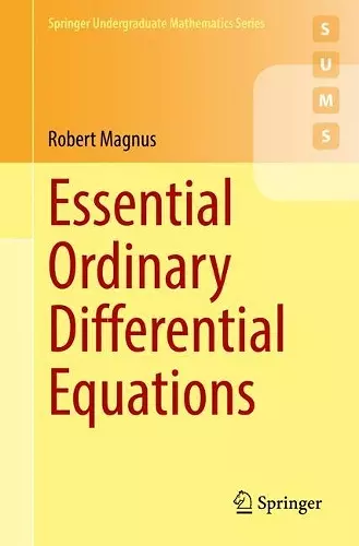 Essential Ordinary Differential Equations cover