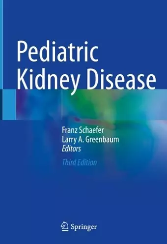 Pediatric Kidney Disease cover