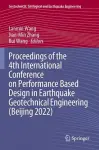 Proceedings of the 4th International Conference on Performance Based Design in Earthquake Geotechnical Engineering (Beijing 2022) cover