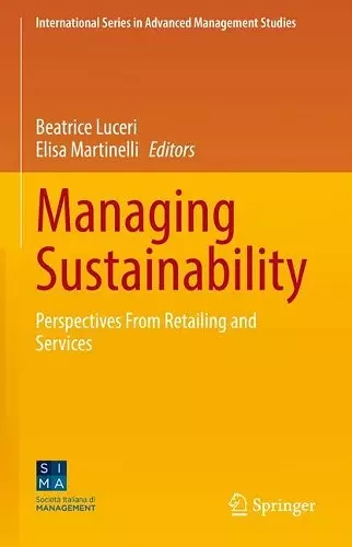 Managing Sustainability cover