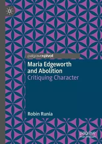 Maria Edgeworth and Abolition cover