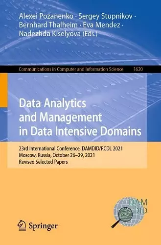 Data Analytics and Management in Data Intensive Domains cover