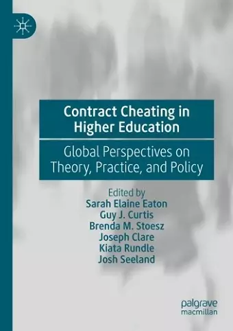 Contract Cheating in Higher Education cover