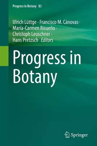 Progress in Botany Vol. 83 cover