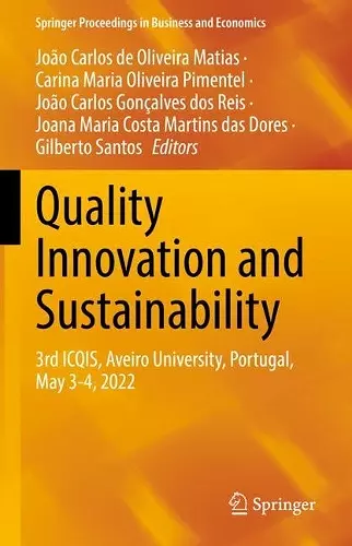 Quality Innovation and Sustainability cover