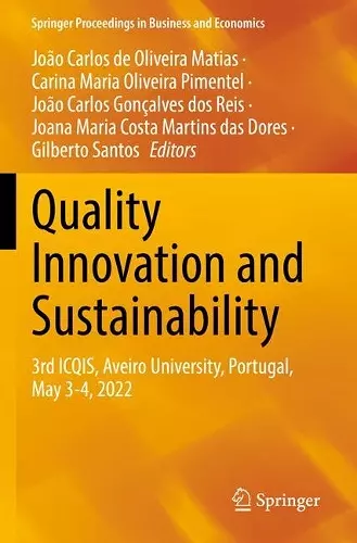 Quality Innovation and Sustainability cover