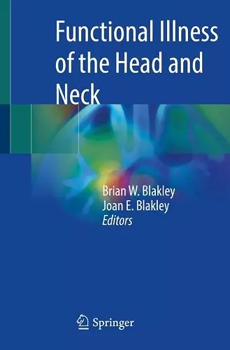 Functional Illness of the Head and Neck cover