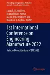 1st International Conference on Engineering Manufacture 2022 cover