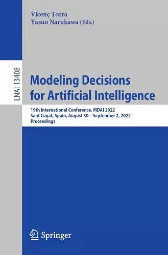 Modeling Decisions for Artificial Intelligence cover