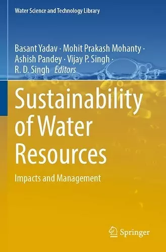 Sustainability of Water Resources cover