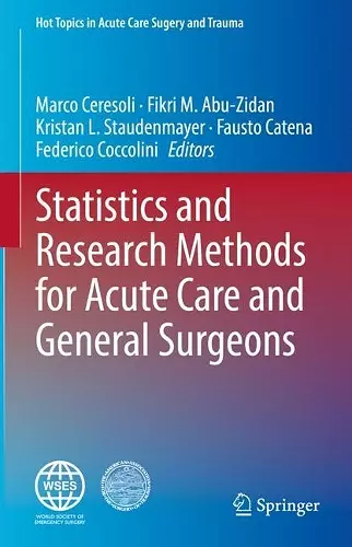 Statistics and Research Methods for Acute Care and General Surgeons cover