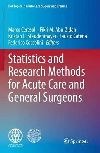 Statistics and Research Methods for Acute Care and General Surgeons cover