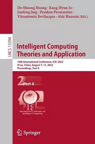 Intelligent Computing Theories and Application cover