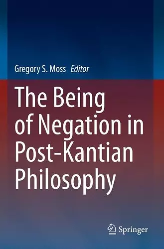 The Being of Negation in Post-Kantian Philosophy cover