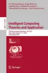 Intelligent Computing Theories and Application cover