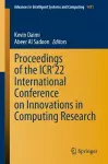 Proceedings of the ICR’22 International Conference on Innovations in Computing Research cover