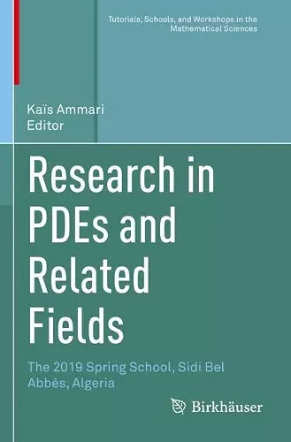 Research in PDEs and Related Fields cover