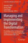 Managing and Implementing the Digital Transformation cover