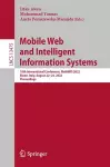 Mobile Web and Intelligent Information Systems cover