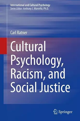 Cultural Psychology, Racism, and Social Justice cover