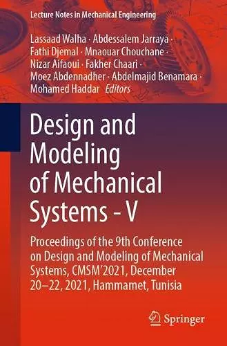 Design and Modeling of Mechanical Systems - V cover