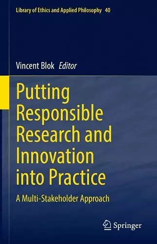 Putting Responsible Research and Innovation into Practice cover
