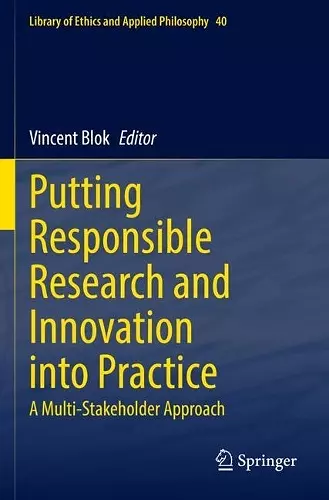 Putting Responsible Research and Innovation into Practice cover