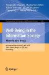 Well-Being in the Information Society: When the Mind Breaks cover