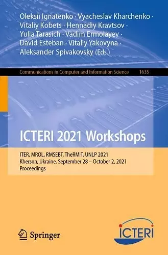 ICTERI 2021 Workshops cover