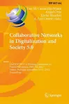 Collaborative Networks in Digitalization and Society 5.0 cover