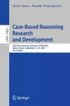 Case-Based Reasoning Research and Development cover