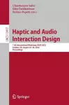 Haptic and Audio Interaction Design cover