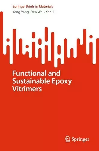 Functional and Sustainable Epoxy Vitrimers cover